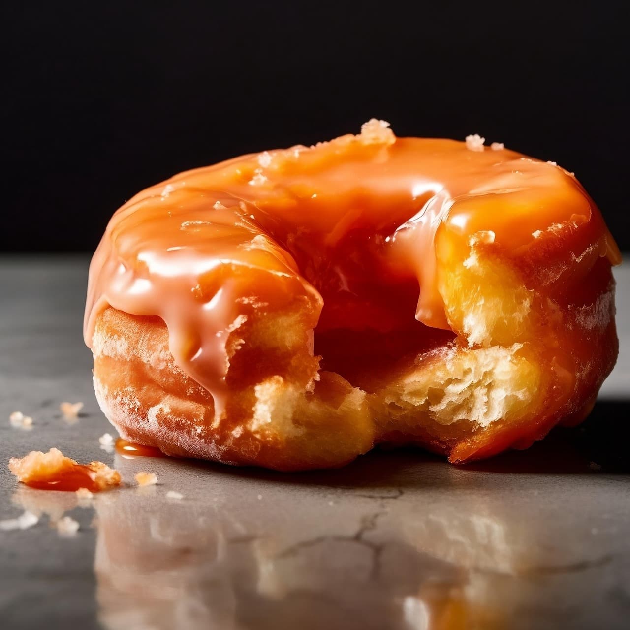 Classic glazed donut